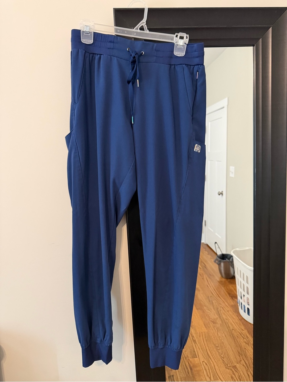 WonderWink Women's Navy Drawstring Jogger Pants